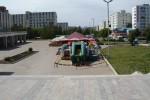 Батут+кафе, на площади перед ТЦ Башкортостан