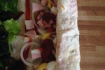 Горячий бутерброд из лаваша