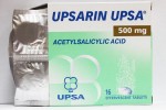 Ацетилсалициловая кислота, аспирин