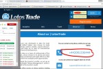 Lotostrade | У LotosTrade.com даже номер телефона списан с другого сайта с 24Boption.com
