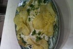 Легкий салат с крабовыми палочками (мясом)