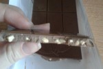 Шоколад | Молочный шоколад с изюмом и арахисом Яшкино &quot;в разрезе&quot;